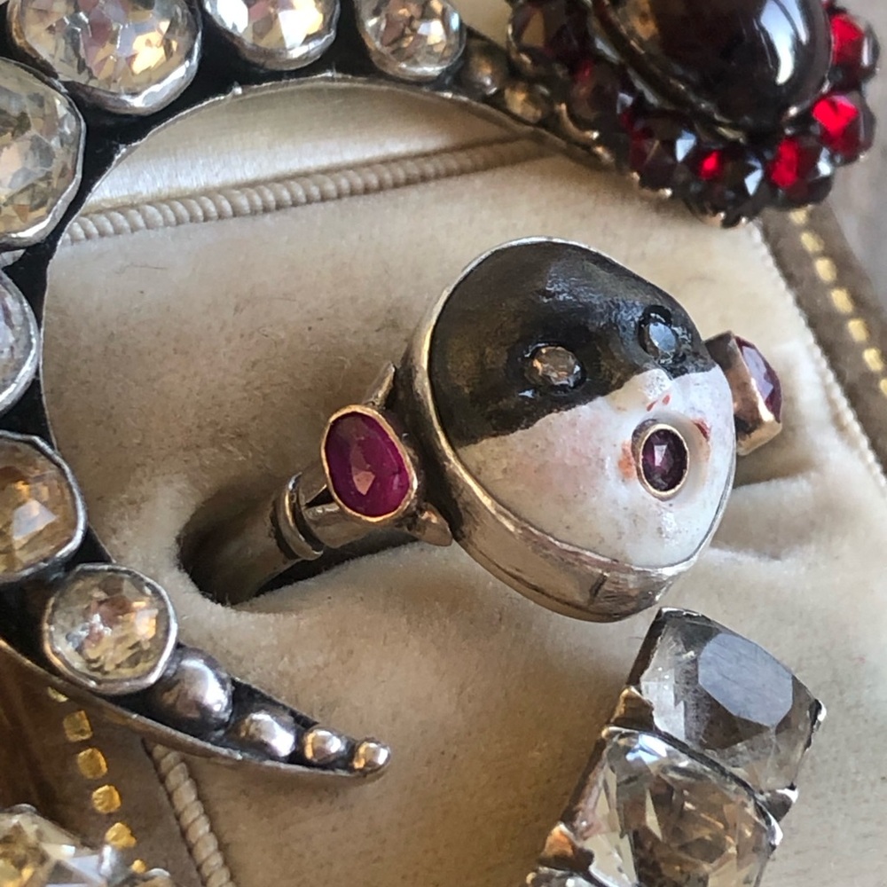 Georgian masquerade carnival masked ring - Picture 11 of 13